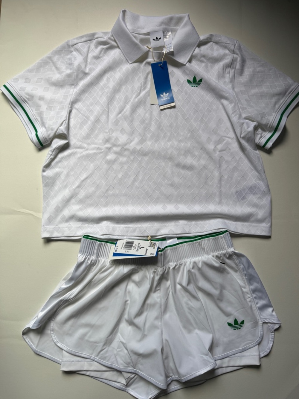 Adidas [L] Tennis Pro Women's Climacool Shorts Set (Polo+Shorts) JM4732+JM4734 - Picture 12 of 17